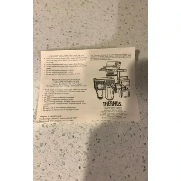 RARE FLINTSTONES LUNCH BOX THERMOS - Picture 11 of 11